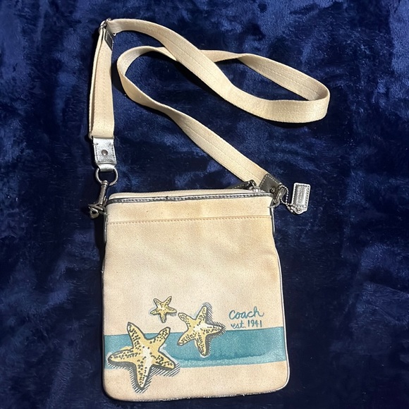๐ Coach Vintage Starfish Satchel- Crossbody Purse - EARLY BLACK FRIDAY SALE!!! - Picture 4 of 15